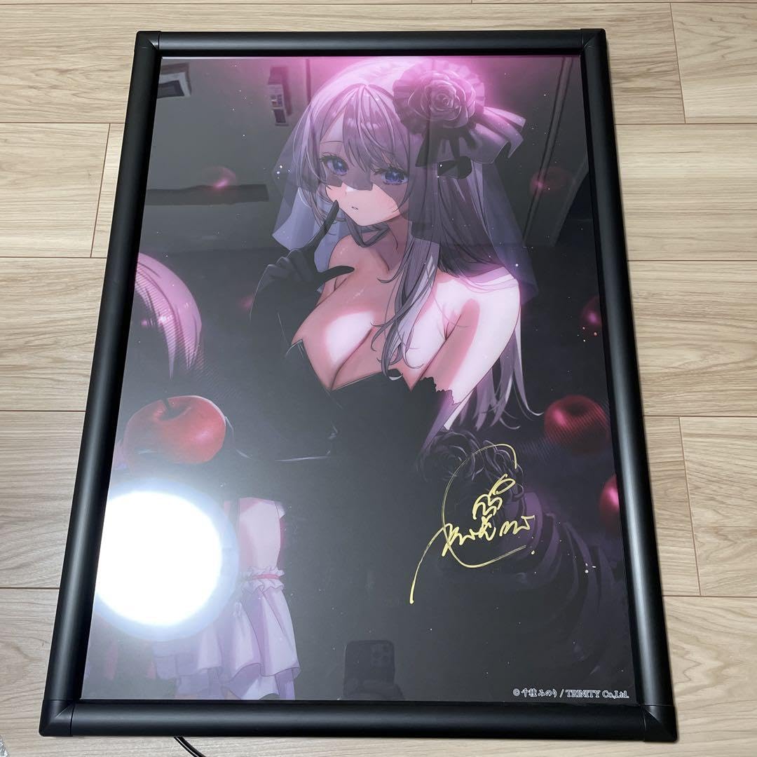 Amazon.co.jp: 千種みのり LEDアートパネル 早乙女志乃 直筆サイン入り